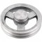Polia de alum�nio 2 canais, perfil A, 180 mm, sem furo VONDER