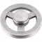 Polia de alum�nio 1 canal, perfil B, 180 mm, sem furo VONDER