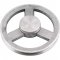 Polia de alum�nio 1 canal, perfil B, 230 mm, sem furo VONDER