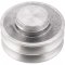 Polia de alum�nio 2 canais, perfil B, 100 mm, sem furo VONDER