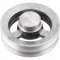 Polia de alum�nio 2 canais, perfil B, 150 mm, sem furo VONDER