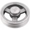 Polia de alum�nio 2 canais, perfil B, 180 mm, sem furo VONDER