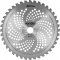 L�mina circular com v�dea, para ro�adeiras, 255 mm x 25,4 mm, 40 dentes, VONDER