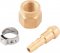 Conector do g�s para tocha TIG, VONDER.