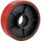 Roda dianteira, 160 mm x 50 mm, em poliuretano VONDER