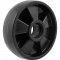 Roda dianteira 180 mm x 50 mm em nylon, para Carros hidr�ulicos, VONDER