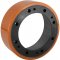 Roda dianteira, 210 mm x 75 mm, em poliuretano, VONDER