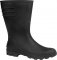 Bota de PVC preta, cano m�dio, sem forro, 40, VONDER