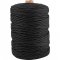 Corda multifilamento tran�ada 6,0 mm x 191 m, preta, VONDER