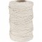 Corda multifilamento tran�ada, 6 mm x 180 m, branca, VONDER