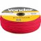 Corda multifilamento tran�ada 5,0 mm x 250 m, vermelha, em carretel, VONDER