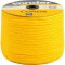 Corda multifilamento tran�ada 8,0 mm x 258 m, amarela, em carretel, VONDER