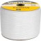 Corda multifilamento tran�ada 8,0 mm x 258 m, branca, em carretel, VONDER