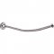 Engate flex�vel, 40 cm, com trama de inox, 1/2